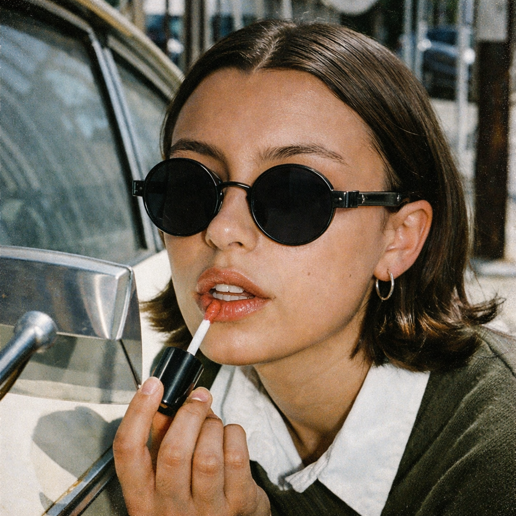 Retro Round Polarized Sunglasses