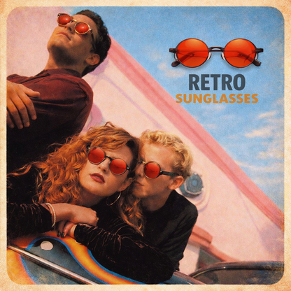 Retro Round Polarized Sunglasses