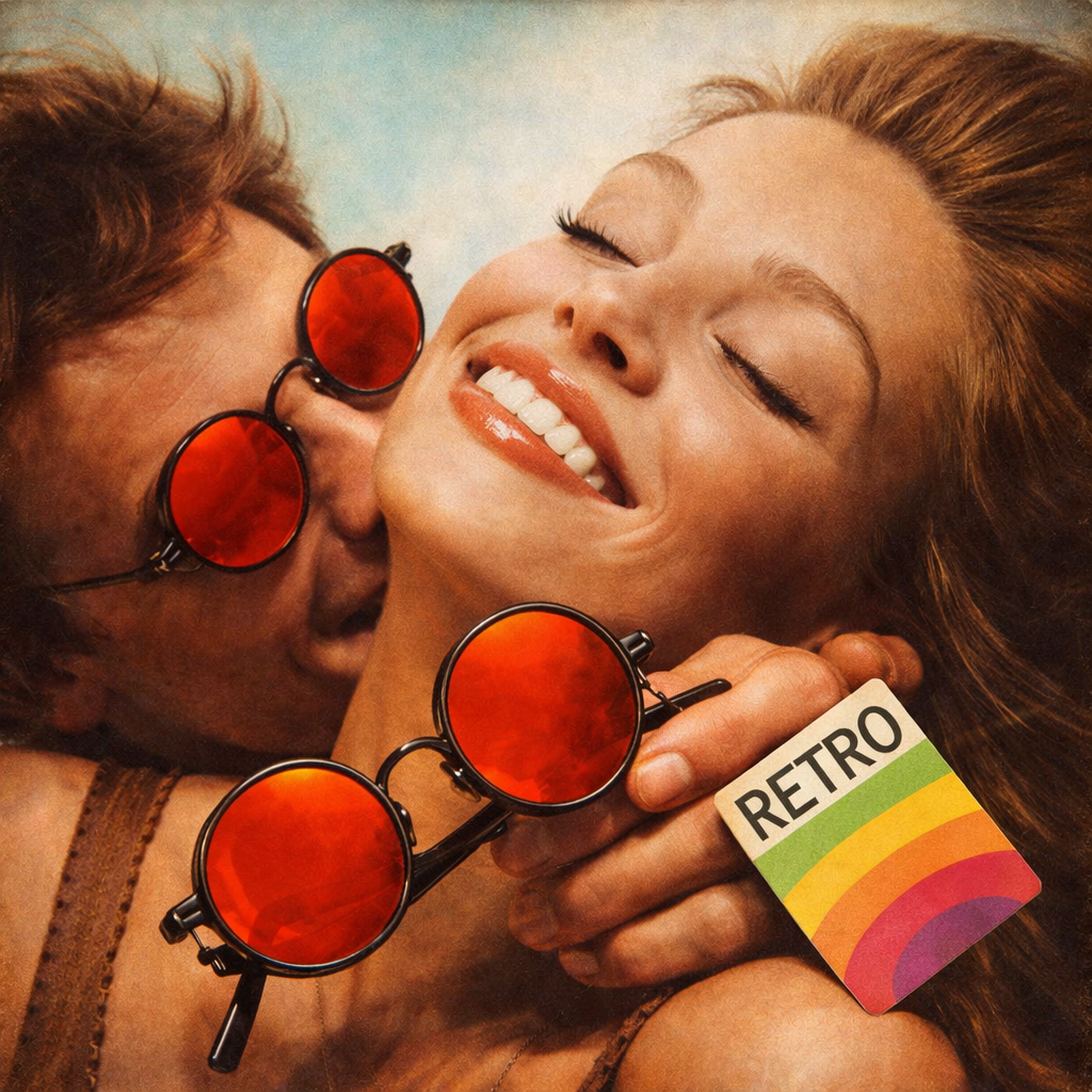 Retro Round Polarized Sunglasses