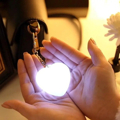 Heart LED Purse Charm