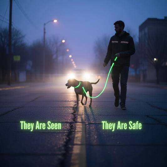 LED Dog Safety Leash