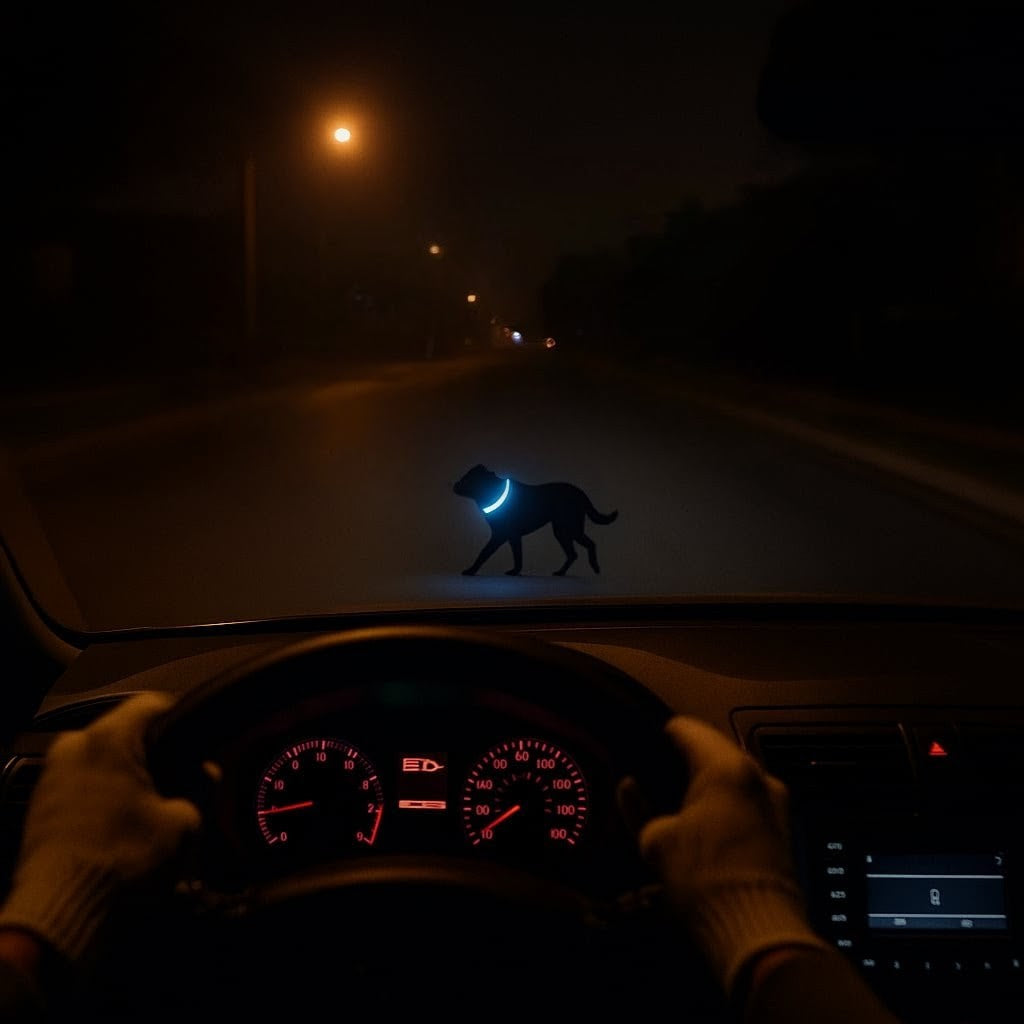 LED Dog Safety Collar