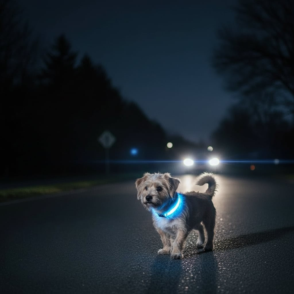 LED Dog Safety Collar