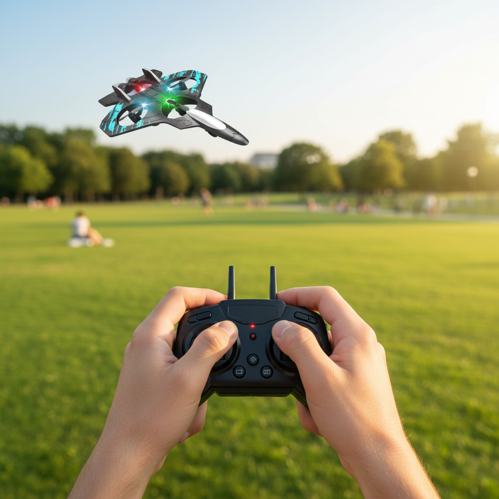 Remote Control Fighter Glider