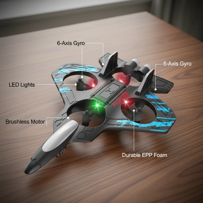 Remote Control Fighter Glider
