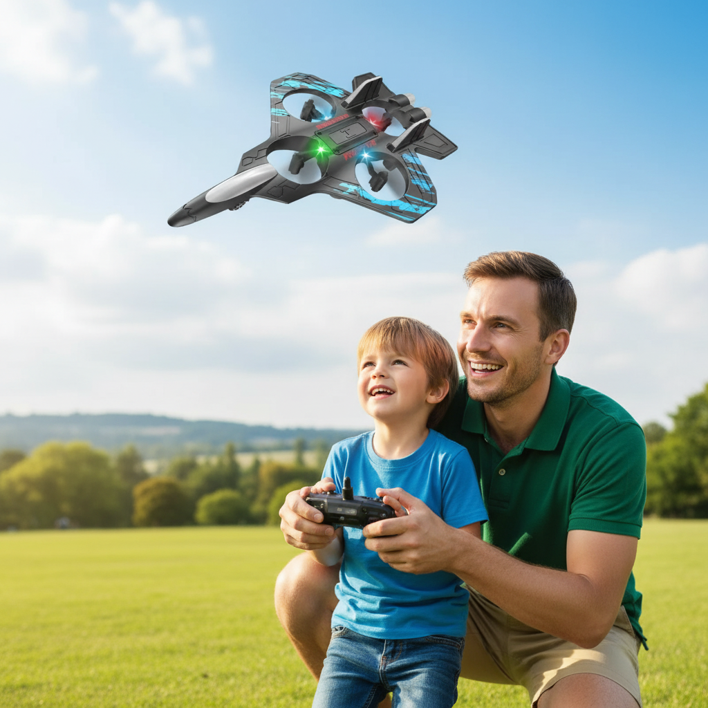 Remote Control Fighter Glider