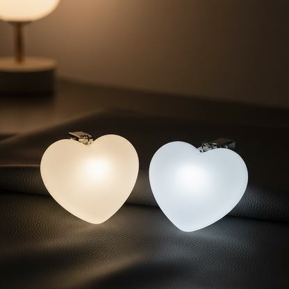 Heart LED Purse Charm