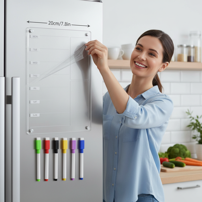 Magnetic Weekly Planner Board