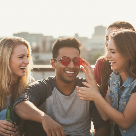 Retro Round Polarized Sunglasses